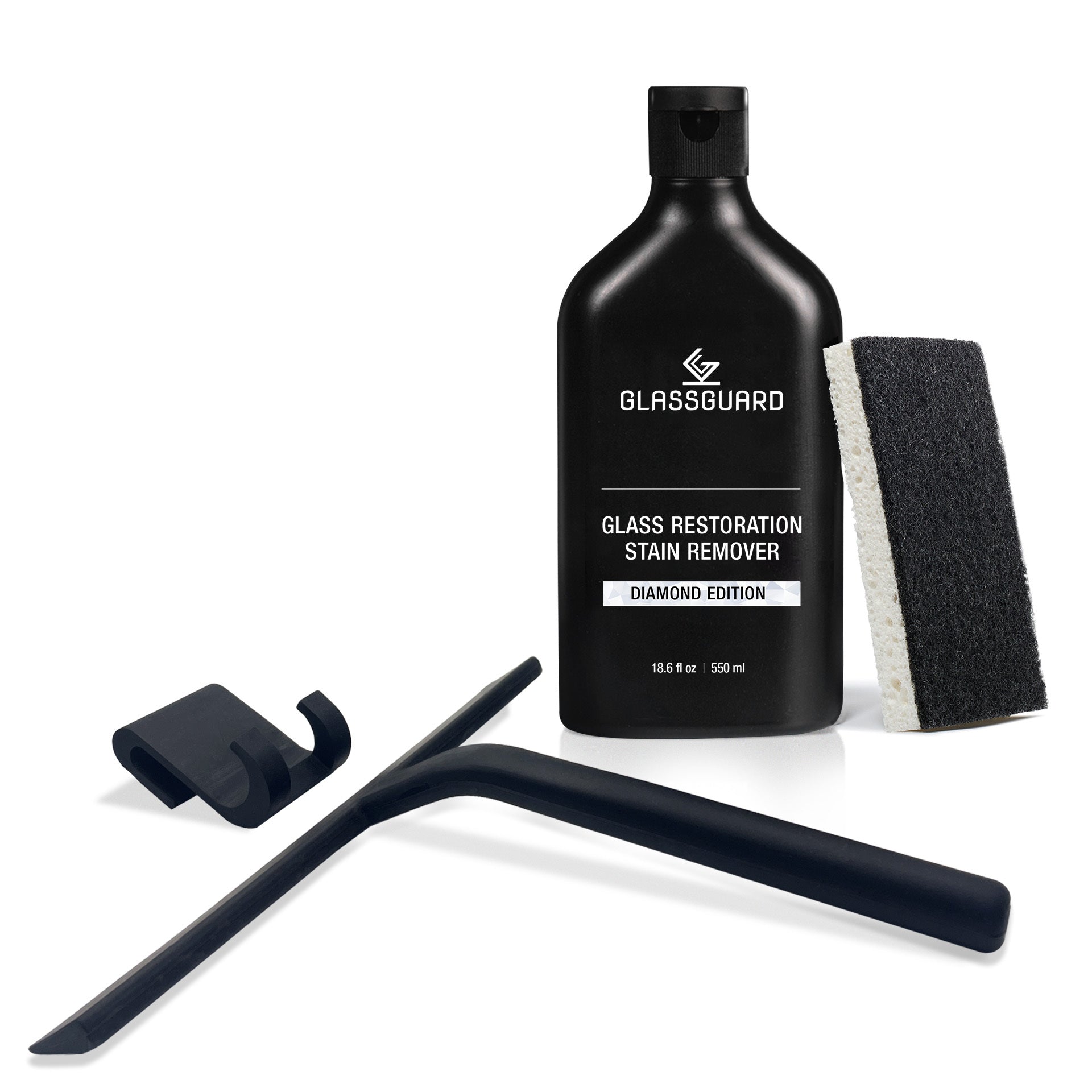 GLASSGUARD® Glass Stain Remover + Squeegee Bundle
