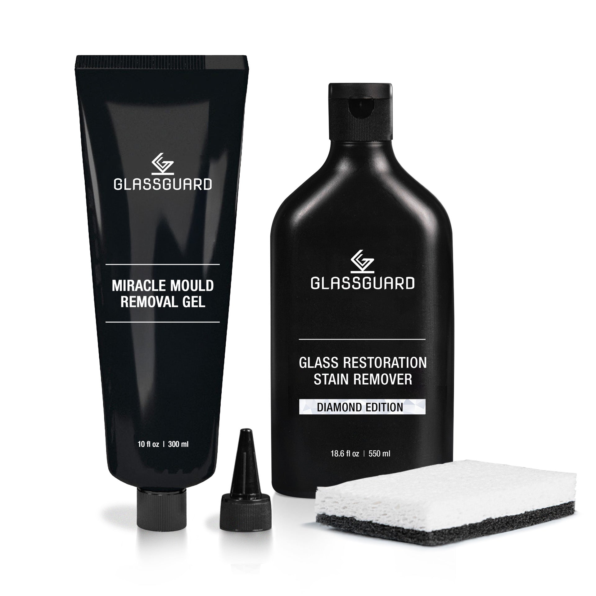 GLASSGUARD® Glass Stain & Mould Remover Kit