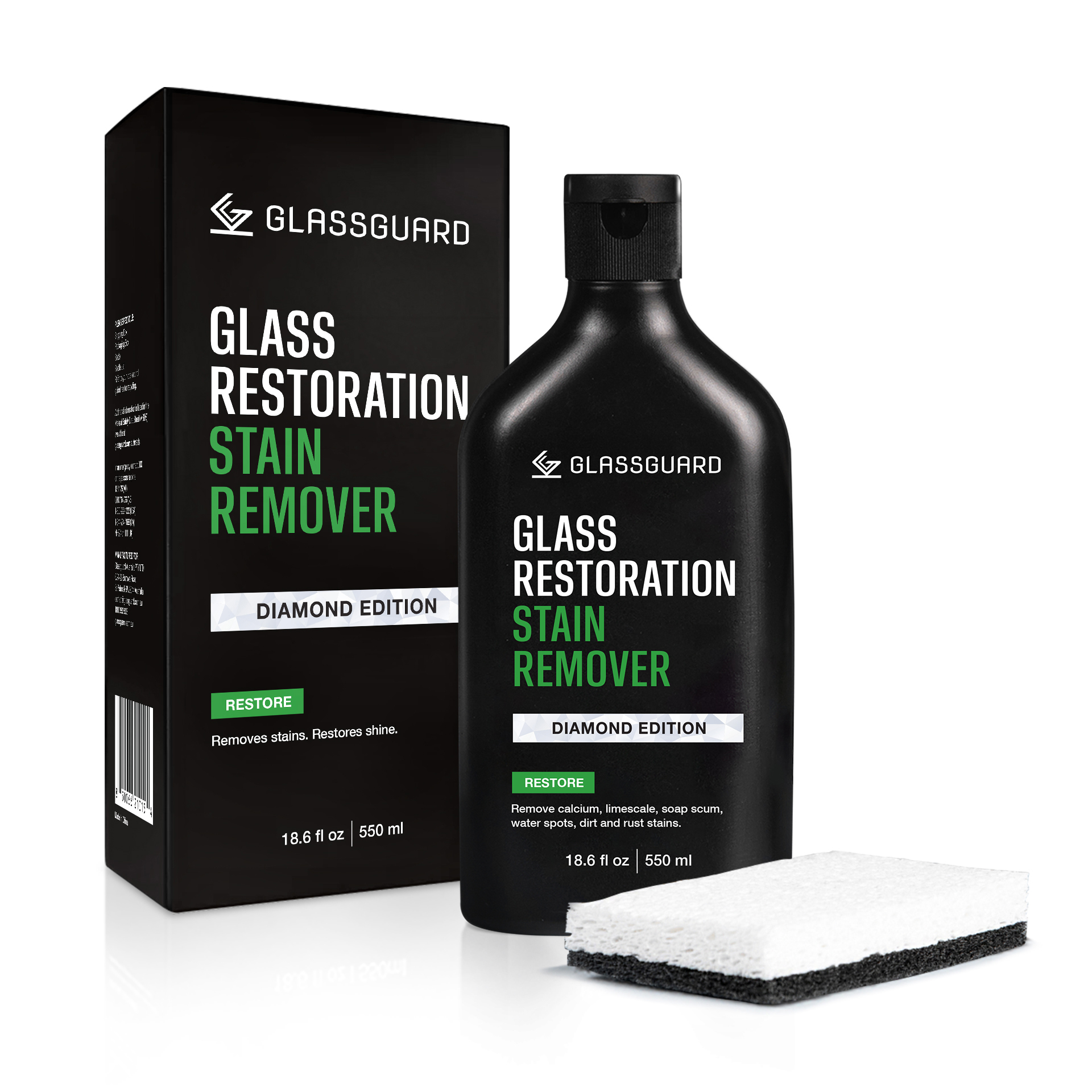 GLASSGUARD® Glass Restoration Stain Remover Diamond Edition image