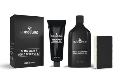 GLASSGUARD® Glass Stain & Mould Remover Kit